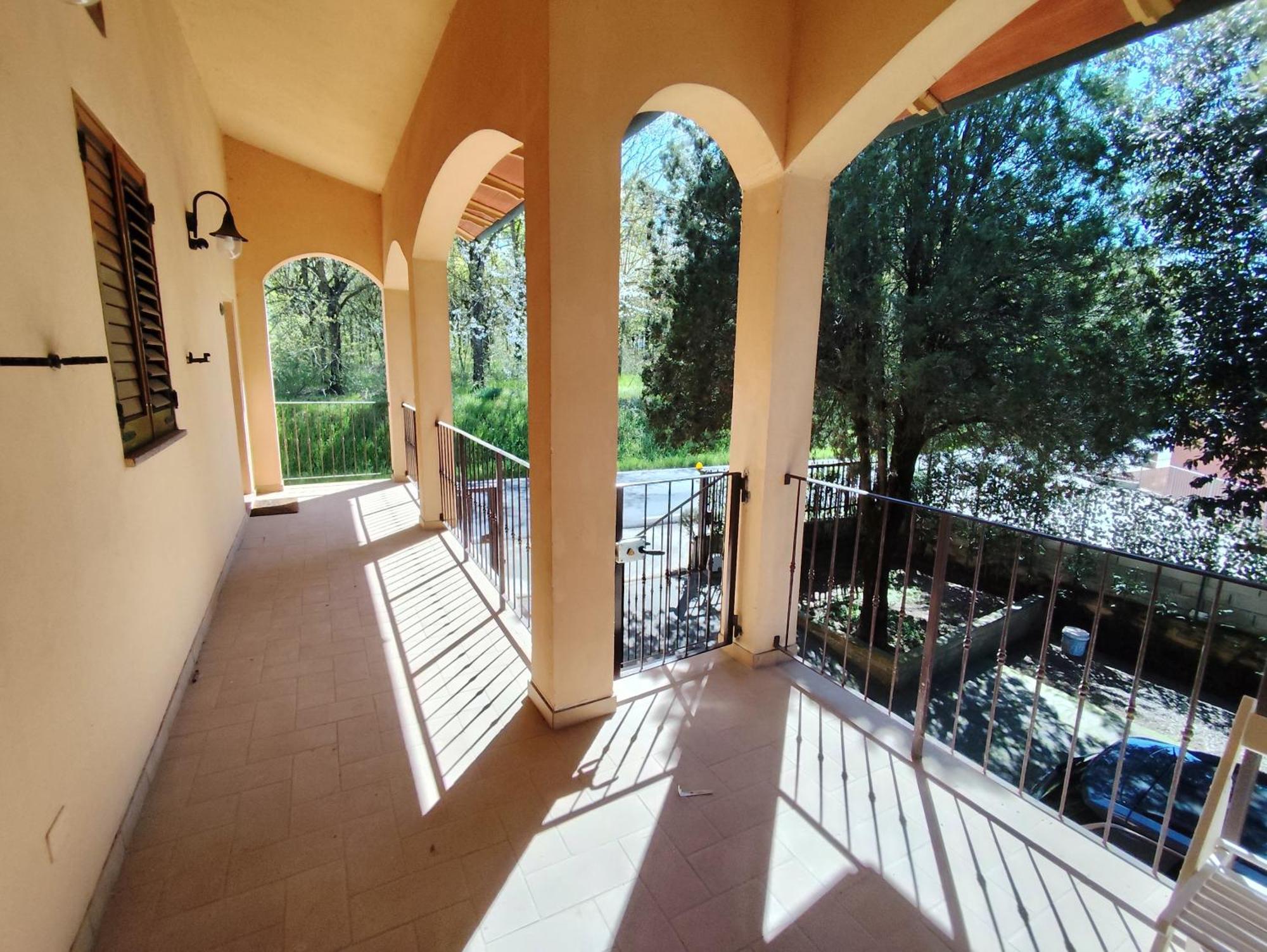 Ferienwohnung Casale Il Vento Abbadia di Montepulciano Exterior foto