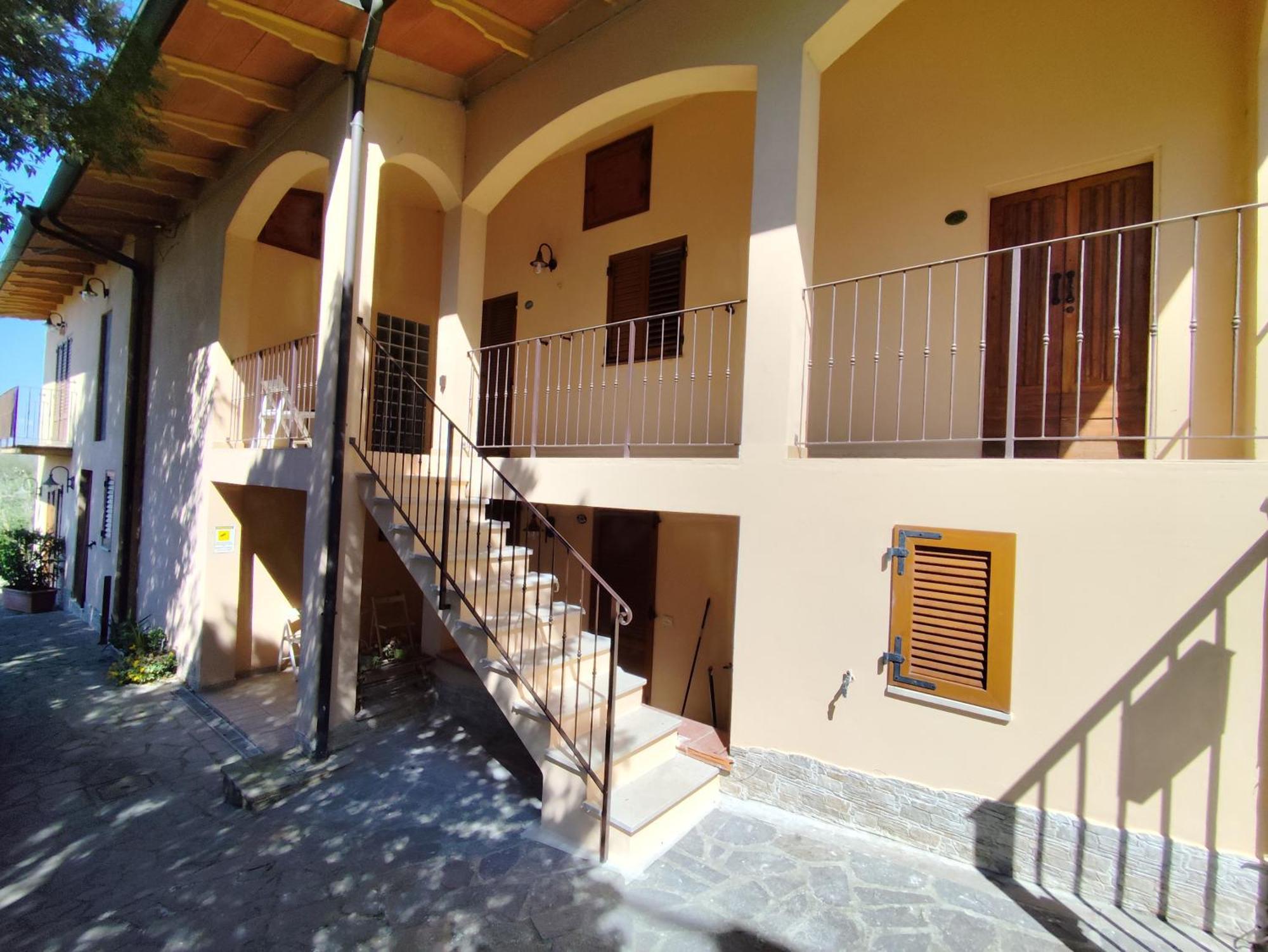 Ferienwohnung Casale Il Vento Abbadia di Montepulciano Exterior foto