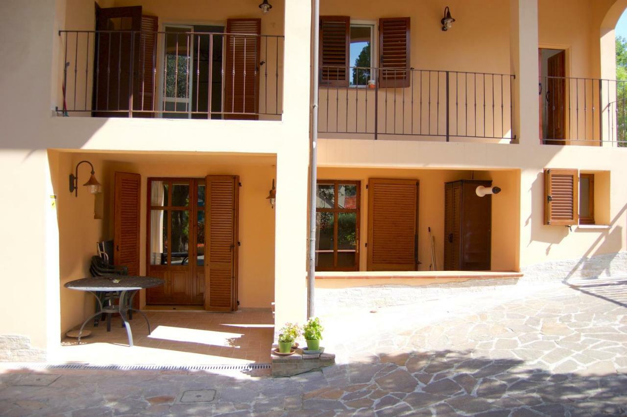 Ferienwohnung Casale Il Vento Abbadia di Montepulciano Exterior foto